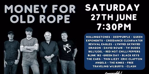 Money For Old Rope @ The Cossie!!