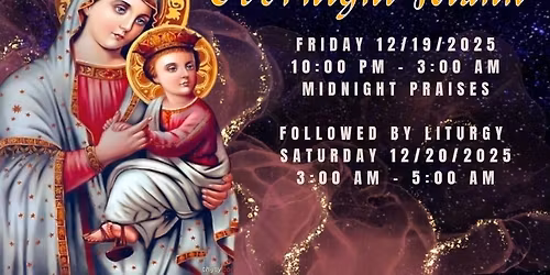 Overnight Kiahk 12\/19\/25