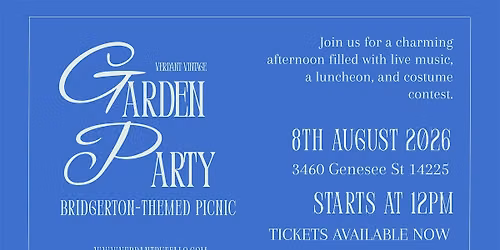 The Verdant Vintage Garden Party:  Bridgerton Picnic