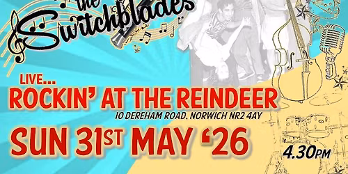 Nikki and the Switchblades live at the Reindeer, Norwich