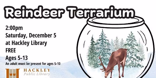 Reindeer Terrarium - Youth 