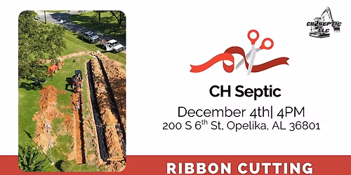 Ribbon Cutting: CH Septic