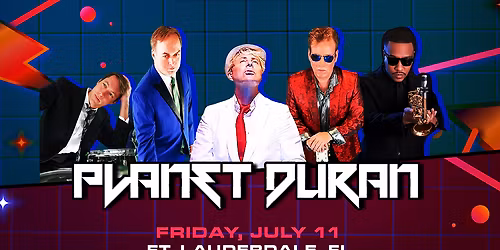 Planet Duran - Duran Duran Tribute and Fame - David Bowie Tribute at Hard Rock Hotel Daytona Beach