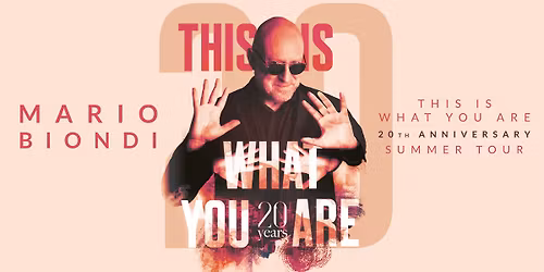 THIS IS WHAT YOU ARE (20th Anniversary) - AIDONE (EN)