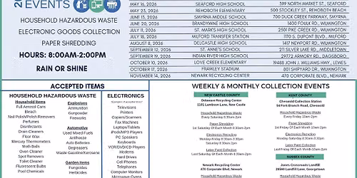 Special Saturday Collection Event
