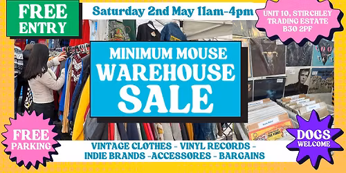 Minimum Mouse Warehouse Sale - Spring Edition
