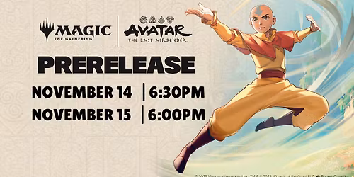 Magic the Gathering - Avatar: The Last Airbender - Prerelease