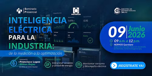 Inteligencia El\u00e9ctrica para la Industria: De la Medici\u00f3n a la Optimizaci\u00f3n