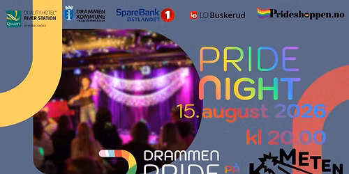 Drammen Pride: Pride night i samarbeid med Kometen