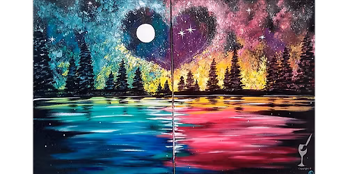 Peaceful Starry Sky Scene - Paint and Sip in Denver | Classpop!\u2122