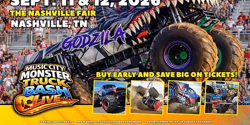 The Music City Monster Truck Bash at the Nashville Fair  - Nashville, TN