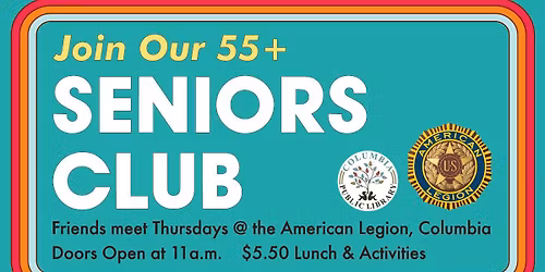 Seniors Club (55+ yrs.)
