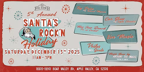 5th Auunal Santa's Rock'n Holiday