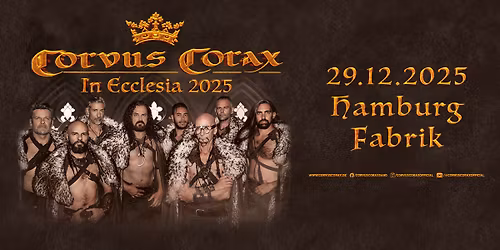 CORVUS CORAX - IN ECCLESIA | Hamburg