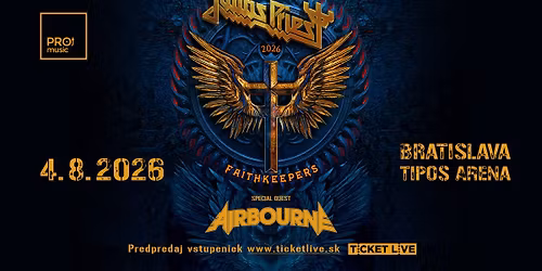Judas Priest - Bratislava, Tipos Arena