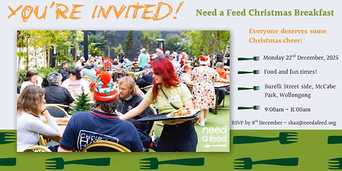 Need a Feed - Christmas Breakfast