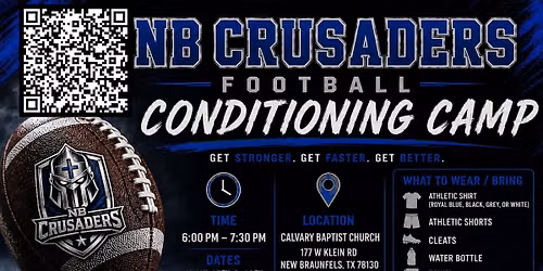 NB Crusader Conditioning Camp