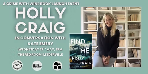 Book Launch: Holly Craig in conversation with Kate Emery