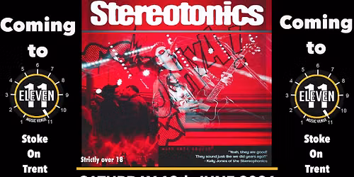 Stereotonics live at Eleven Stoke