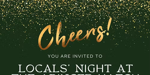 Winter Locals Night - Thursday 15th January 2026