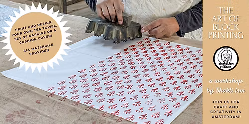 Creative Block Printing Workshop \u2013 Amsterdam
