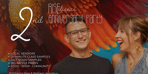 Free Event: 2nd Anniversary Party, RISEilience