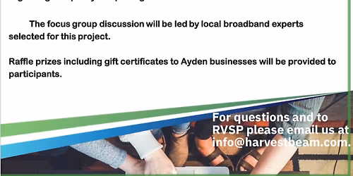 Harvest Beam Focus Group 