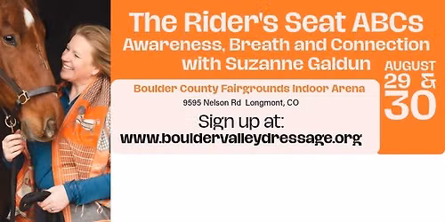 The Rider's Seat ABCs: Awareness, Breath, and Connection with Suzanne Galdun