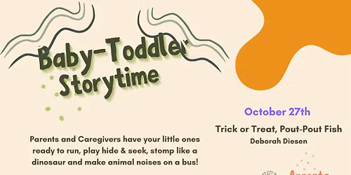 Baby-Toddler Storytime: Leaves and Clicks and Pumpkin Round!