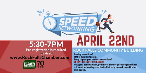 Speed Networking--Rock Falls Community Building