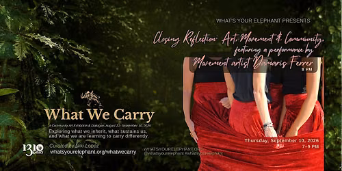 What We Carry Closing Featuring The Crossings by Damaris Ferrer