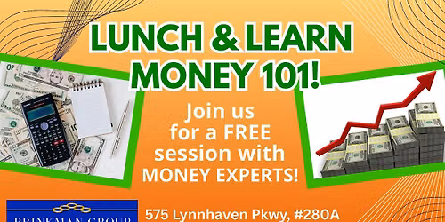 Join us for Lunch & Learn Money 101 in VB!