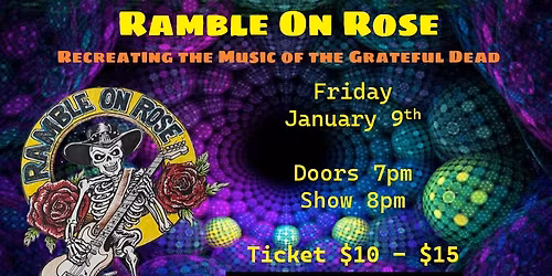 Ramble on Rose LIVE @ Marigold Theater!