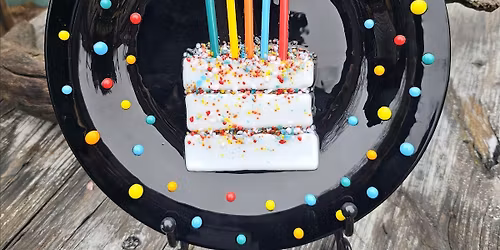 Celebrate! Cake Platter Fused Glass Class