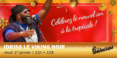 IDRISS LE VIKING NOIR | Cabaret Acoustique Nuits d'Afrique