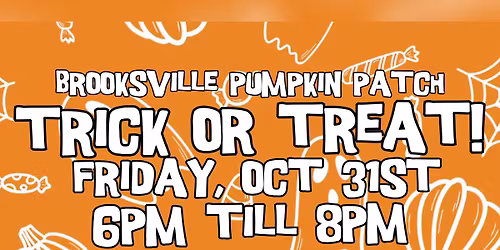 Trick or Treating at the Brooksville Pumpkin Patch