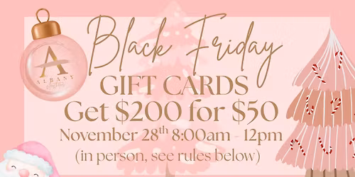 BLACK FRIDAY GIFT CARDS