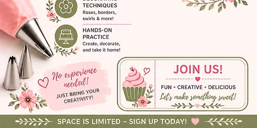 Decorating class-cupcakes