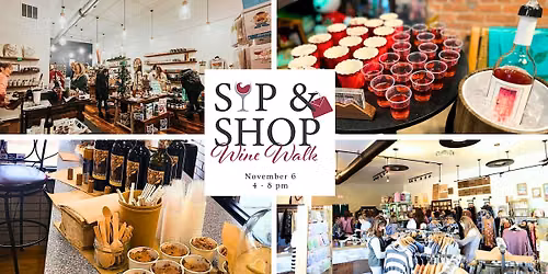Downtown De Pere  Sip & Shop Wine Walk
