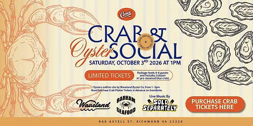Conex Crab & Oyster Social
