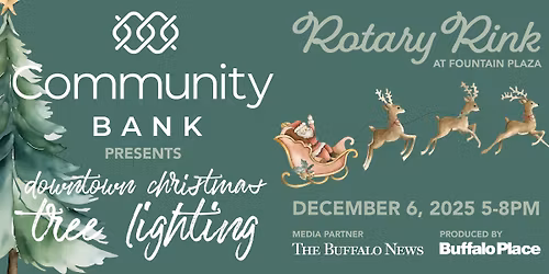 Community Bank Presents Downtown Christmas Tree Lighting Celebration