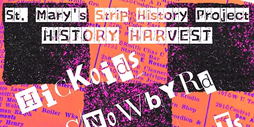St Mary's Strip History Project history harvest