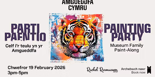 Family Paint Along at National Museum Cardiff