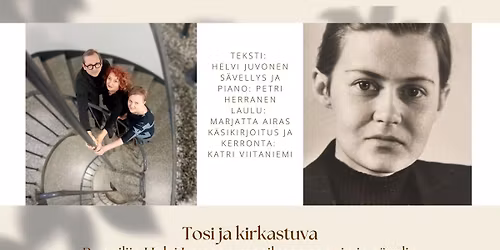Tosi ja kirkastuva Runoilija Helvi Juvosen maailmaa sanoin ja s\u00e4velin