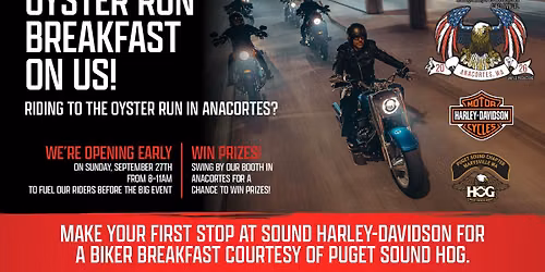 Oyster Run Breakfast on Us!