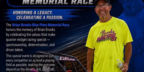 Brian Brooks Blue Plate Memorial Race