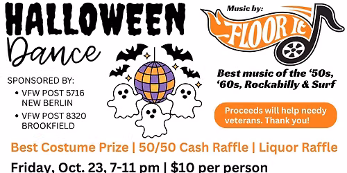 Halloween Dance & Costume Party (New Berlin VFW)