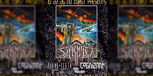 Sarmat \/ Baring Teeth \/ Trio Glossia \/ Cognizant