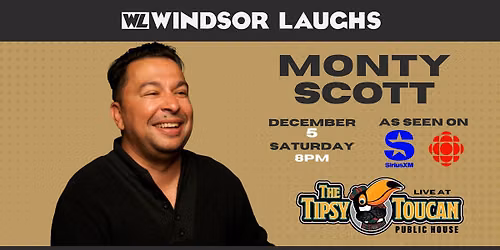 Monty Scott LIVE Comedy At Tipsy Toucan (Dec 5th)