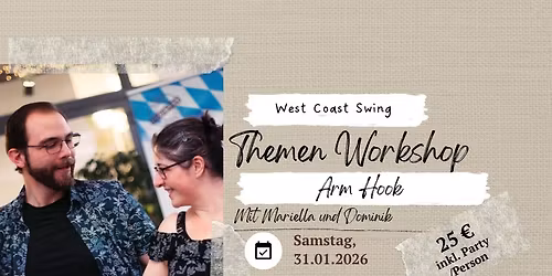 west coast swing - Themen Workshop + Party mit Mariella und Dominik